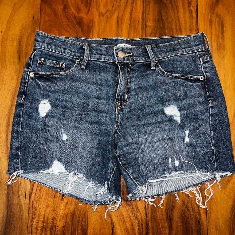Old Navy Distressed Cut off Jean Shorts